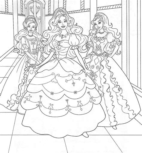 barbie coloring pages for free|barbie drawing with colour.